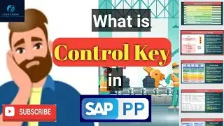 Day 51- Control Key in SAP | Auto activities in SAP| Application of Control Key| Control Key config