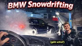 Wir gehen DRIFTEN mit den Jungs ! E36 im Schnee | 404.garage