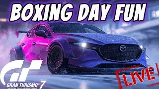 🔴Gran Turismo 7 - Boxing Day Racing - Let's Have Fun🔴