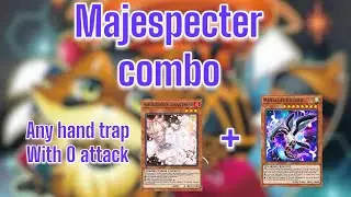 YUGIOH NEW MAJESPECTER COMBO #yugioh #yugiohtcg #majespecter #yugiohmasterduel #pendulummagician