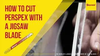 How to cut Perspex with a jigsaw blade
