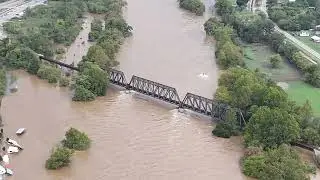 Flooding in Giles County, VA September 28, 2024