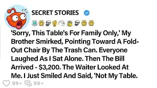 ‘Sorry, This Table’s For Family Only,
