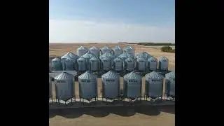 Galvanized Grain Storage Solution #flamanagriculture