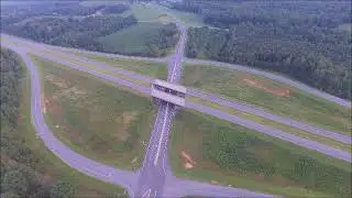 Phnatom 3 drone video of Clingman and Hamptonville, NC - August 21st, 2017
