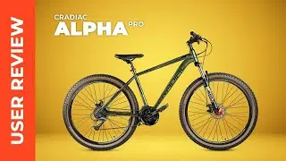 Cradiac Alpha Pro Green  | Best MTBs in India | User Review | Top 21 gear cycles