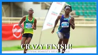 CRAZY FINISH IN 4x400M RELAY WOMEN'S FINALS! 2nd Athletics Kenya Track And Field Weekend Meet 2024