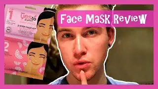 Yes To Grapefruit 2 Step Scrub and Peel Review! | Face Mask Fridays | RandomJosh