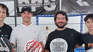 Padel tennis played in Phuket padel series