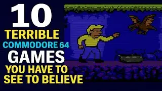 10 Terrible Commodore 64 Games You Have to See to Believe