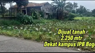 #landforsale JUAL TANAH STRATEGIS DEKAT KAMPUS IPB DRAMAGA BOGOR @aldipropertybgr915 #tanah #kebun