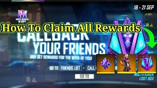 Free Fire Moco Re.birth All Events Full Details||How To Claim All Rewards 🤔-Garena free fire