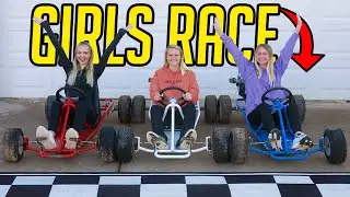 The GIRLS Take OVER | Go-Cart RACING!