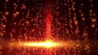 4K Fire Red Spark abstract background, Seamless Video loop, Stage, LED, VJ