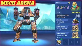 Finally Storm Rack 16 Upgrade Second Copy Unlock - Mech Arena