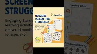 🧿✨ Early Learning at ₹6/day - Monthly Subscription #Lilventive #EarlyLearning #ColoringActivity