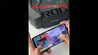 rog phone 7 ultimate gaming TEST #shorts #youtubeshorts