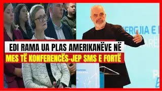 Edi Rama ua plas amerikanëve mes konferencës-Lëshon SMS-në e fortë