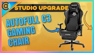 Autofull C3 Gaming Chair. Tech Desk Upgrade.