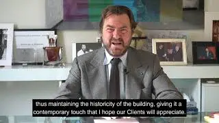 Interview with the President at Sina Hotels (Bernab&ograve; Bocca) - Renovation of the Sina Bernini Bristol
