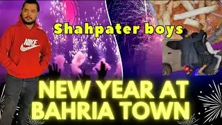 Happy new year in bahria town Karachi #pakistan #karachi #foodvlog #foodie #cricket #love #rain #hny