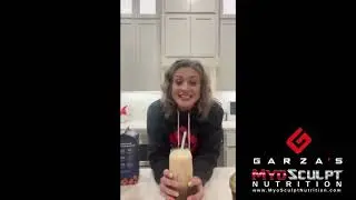 Vanilla Sweet Cream Protein Cold Brew Vanilla MyoSculpt MuscleSculpt Protein Powder