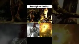 Men only have 4 endings #darksouls #eldenring