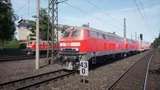 Train Sim World 4 DB BR 218 V160, PZB ZZA SIFA Hauptstrecke Hamburg - L&uuml;beck PS5 Gameplay