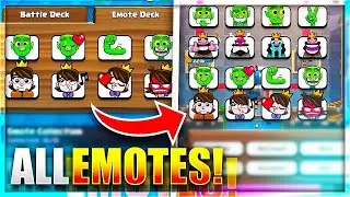 All 142 Emotes in Clash Royale! With the Rarest Emotes in the Game!
