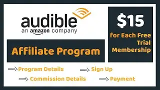 Audible Affiliate Program [2025] | Earn Money from Audible