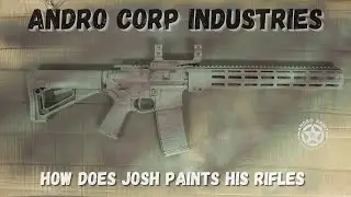 HOW DOES JOSH PAINT HIS AR15?