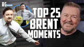 The 25 Greatest David Brent Moments | Ricky Gervais Celebrates 25 Years of The Office