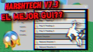 🔥🔰Nuevo HarshTech V7.3  Script GUI || •Arceus Móvil Scripts
