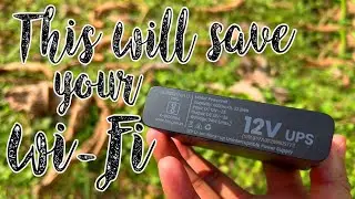 Run Your Wi-Fi Even When You Have No Electricity !!! UPS for Wi-Fi Router.