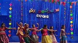 Yellow colour day and Sankranti celebration in Oxford High School HNK..12 th Jan 2026