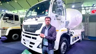 Eicher Pro 6028 Transit Mixer | Biggest 10 Wheel RMC Tipper Truck