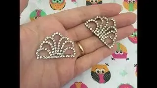 Coroa de Strass - Passo a Passo - by Cris Albuque