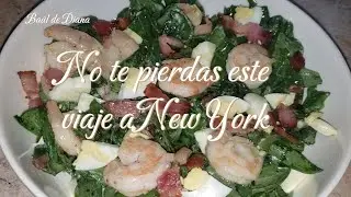 Deliciosa ensalada tibia de espinacas al estilo New York