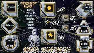 How to mod First Order Storm Trooper! SWGOH Mod Series #41 FOST!