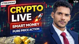 CRYPTO LIVE 🔴 | New York Session | Liquidity Hunt & Smart Money Trading