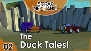 Scrap Mechanic THE DUCK TALES [CocoaCoCi's Comic Cars #02] |TheCocoaCoCi