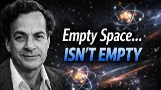 What Fills the Empty Space Between Atoms Feynman
