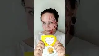 🔥burnscar makeup tutorial 🔥 #shorts #sfx #макияж #лайфхаки #лайфхак #burn #tutorial #sfxtutorial
