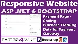Responsive Website-ASP.NET&Bootstrap-Part 32-Online Shopping Site-Payment Page-Purchase Tracking