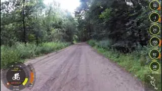 MTB Bergen op Zoom. Poging tot Groene Route.