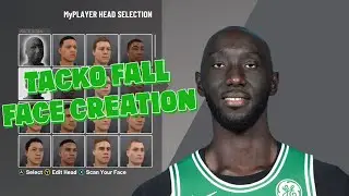 TACKO FALL FACE CREATION NBA 2K20! HOW TO BUILD TACKO FALL IN NBA 2K20!