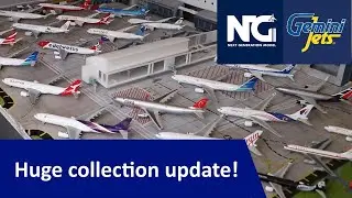 50 models! | 1:400 & 1:200 Gemini Jets and other brands | Model aircraft collection August 2020