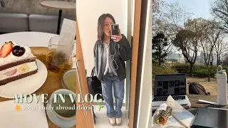 study abroad in SEOUL🌱 - move-in vlog,  room tour, living alone for the first time