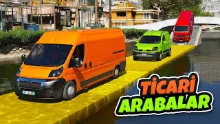 Büyük ve Küçük Ticari Arabalar Su Yoluna Gidiyor - GTA 5