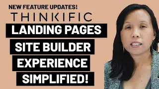 New Changes & Improvements to the Thinkific Site Page Builder Experience